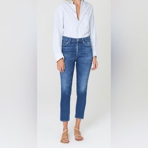 Citizens of Humanity • Olivia High rise slim crop jeans